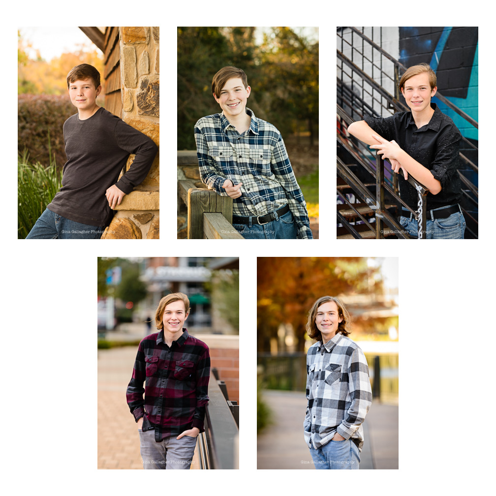A collage of portraits taken over the course of five years.  family photography, the woodlands photographer, the woodlands family photographer, family photographer