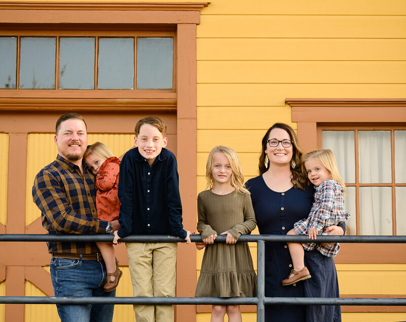 Tomball Depot Family Session