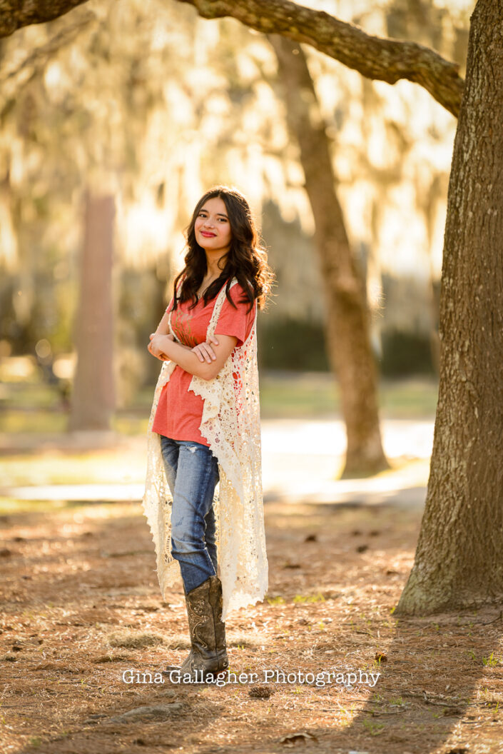 Burroughs Park Senior Session