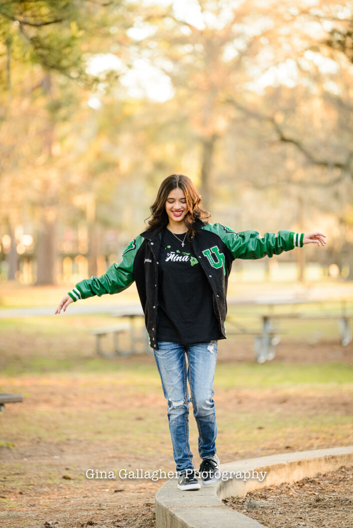 Burroughs Park Senior Session