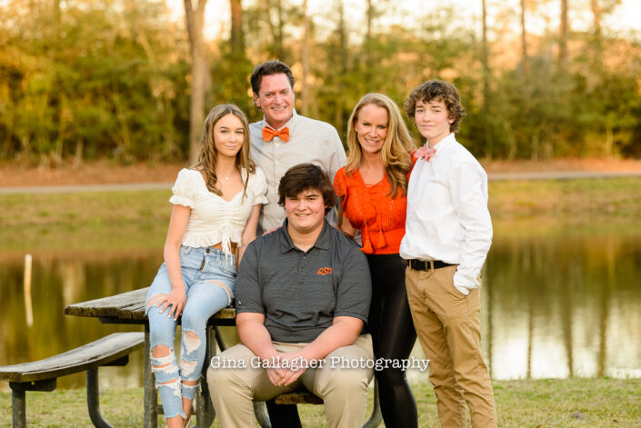 OSU Bound Senior and His Family