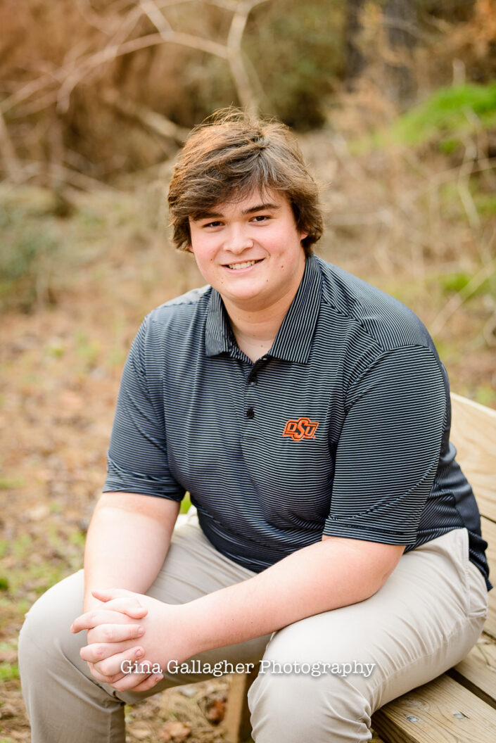 Senior Guy in OSU Shirt