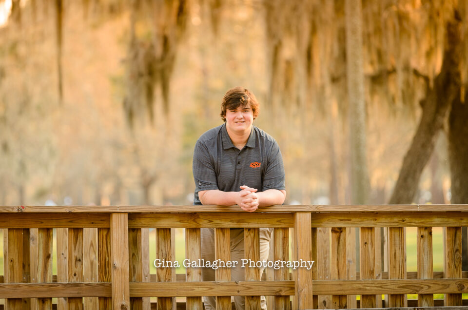 OSU Bound Senior and His Family